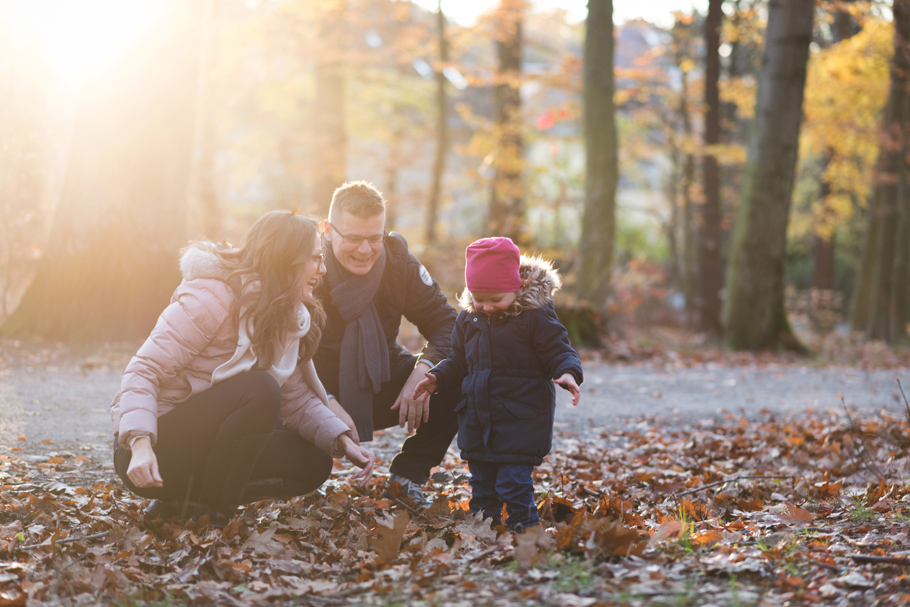 Familienfotoshooting im Herbst im Raum Dresden