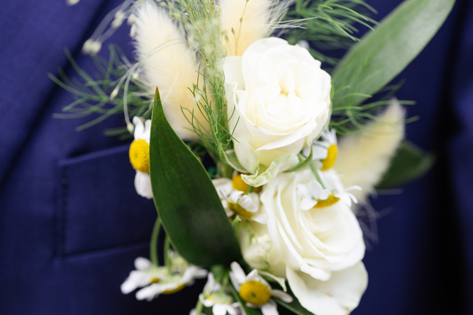 Boutonniere quer Boutonniere quer