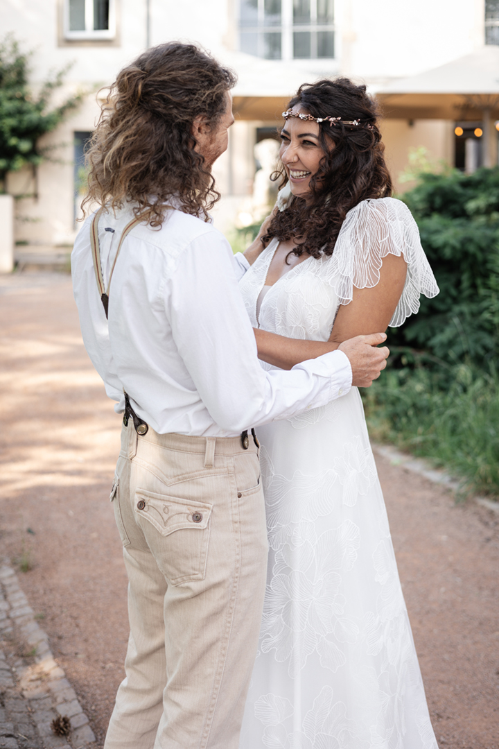 Brautpaar beim First Look