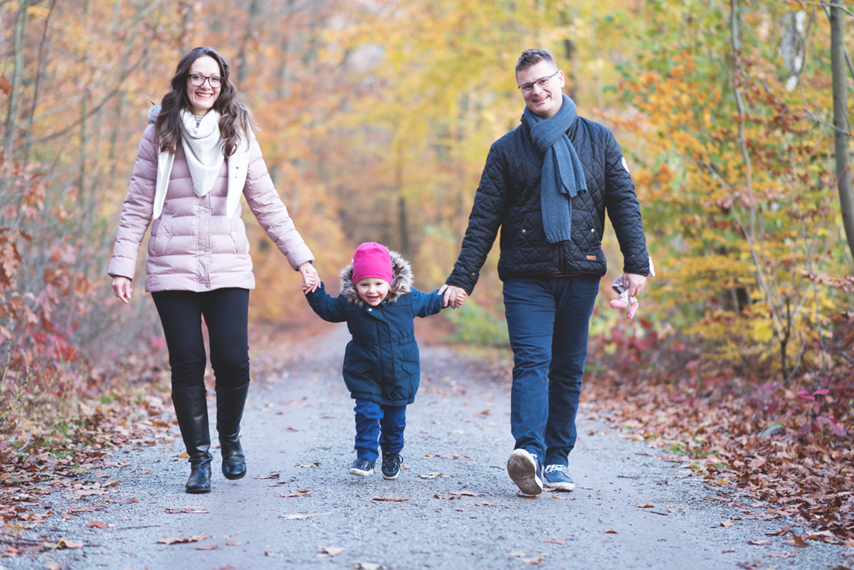 Familienspaziergang im Herbst Familienspaziergang im Herbst im Raum Dresden