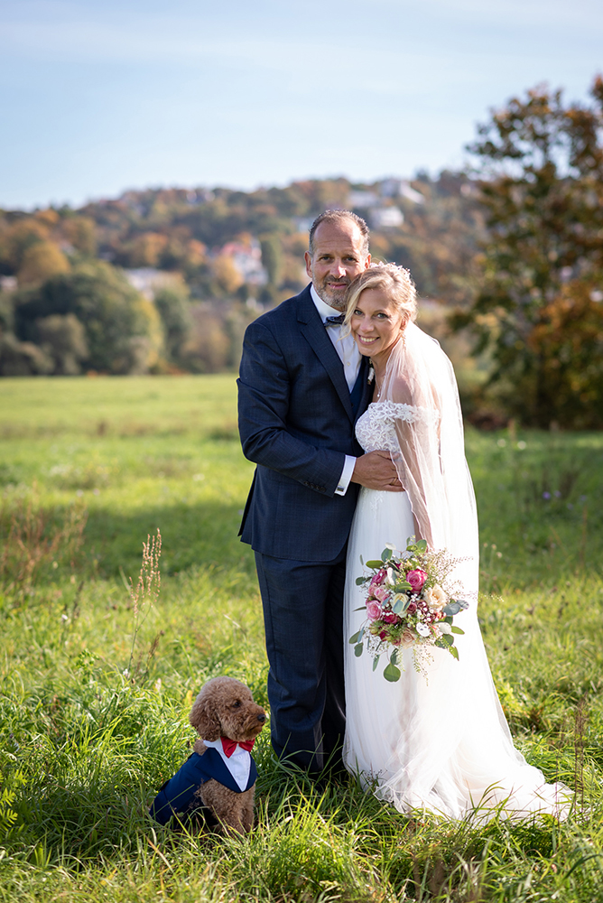 Hochzeitsfotoshooting mit Hund Hochzeitsfotoshooting mit Hund